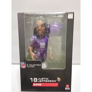 NFL Game Changers Series 4 Justin Jefferson #18 Vikings 6" Collectible Figure